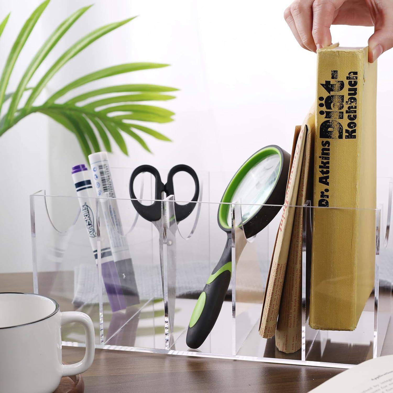 Organizador de Cinturones HAKDAY Acrílico 5 Compartimentos