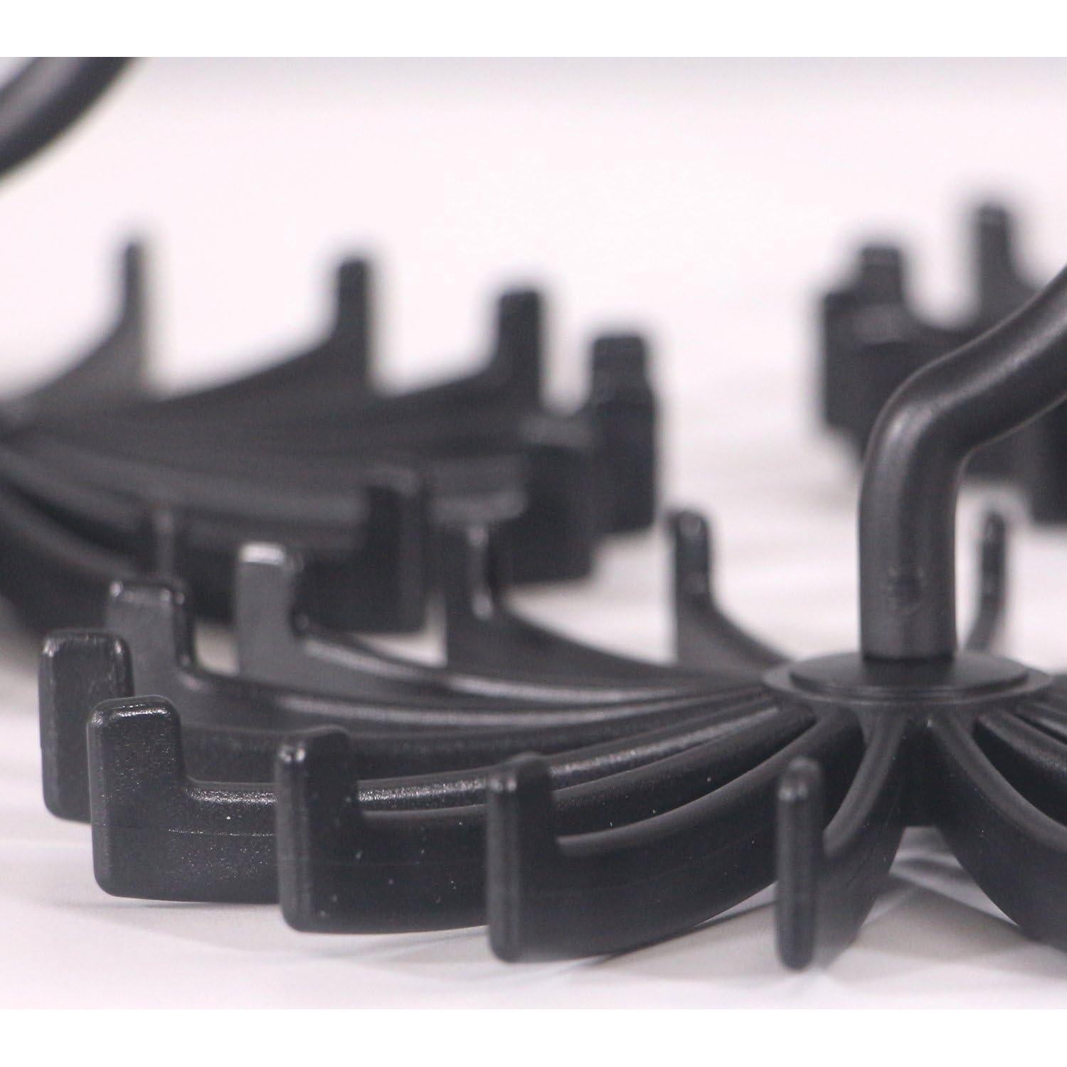 Organizador de Ganchos para Corbatas DIOMMELL - Juego de 4 Piezas