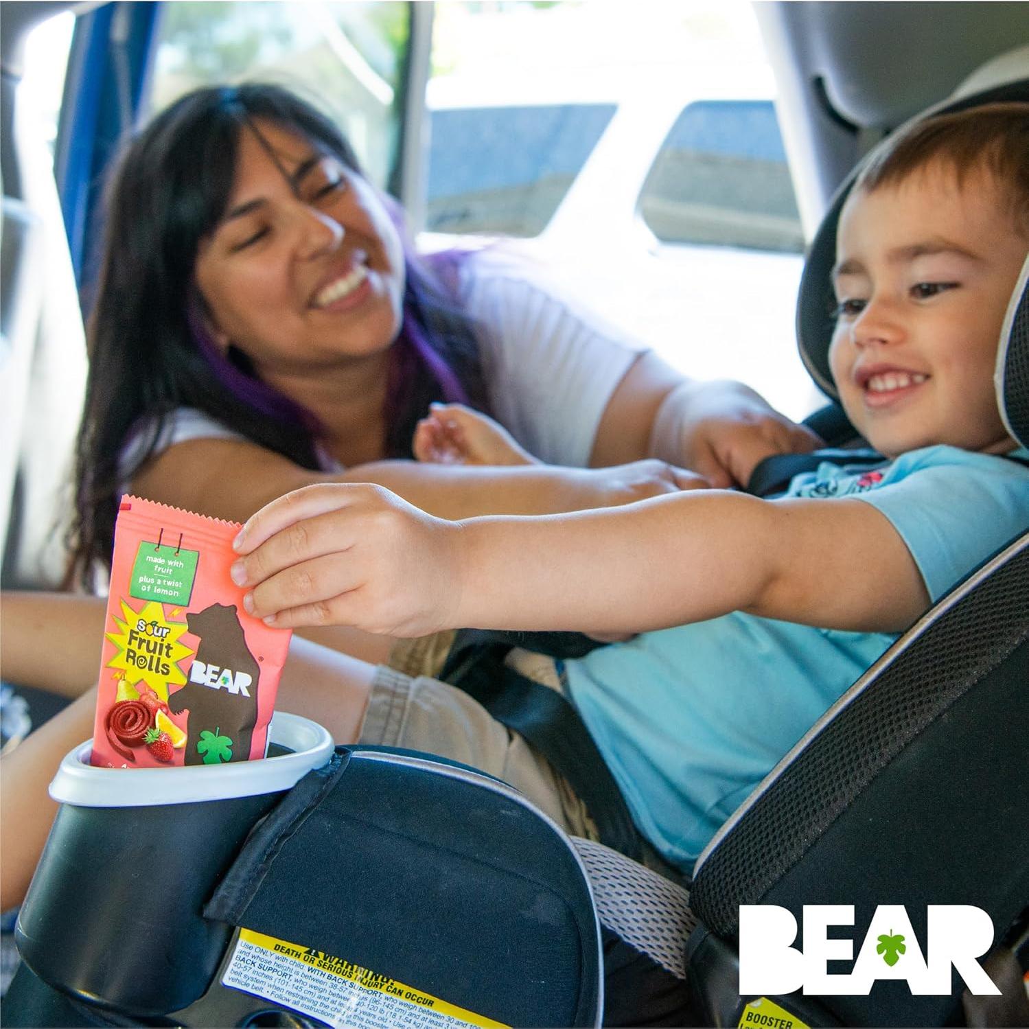 Yoyos de Fruta BEAR - Fresa y Manzana - 10 Rollos