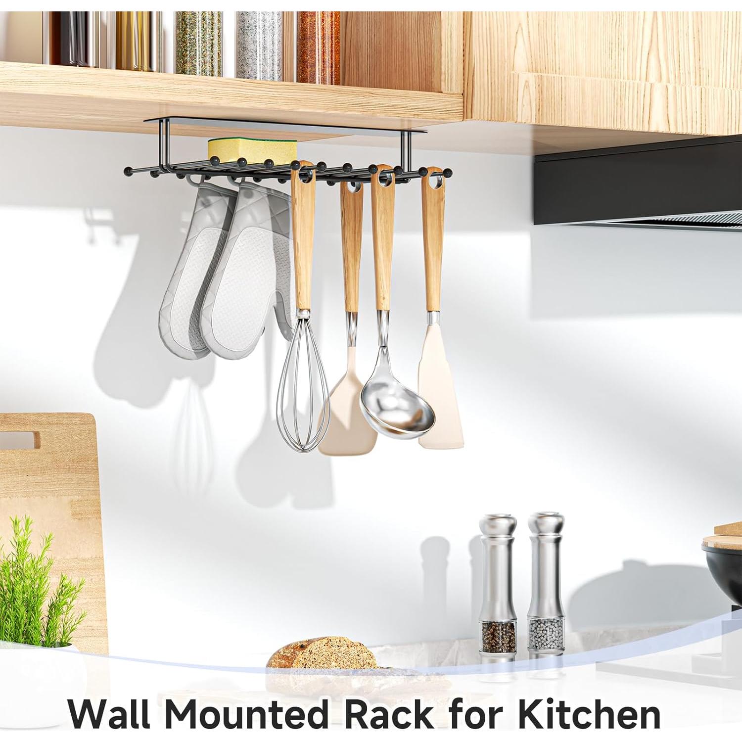 Soporte de Corbatas Loxsun Montado en Pared con 20 Ganchos