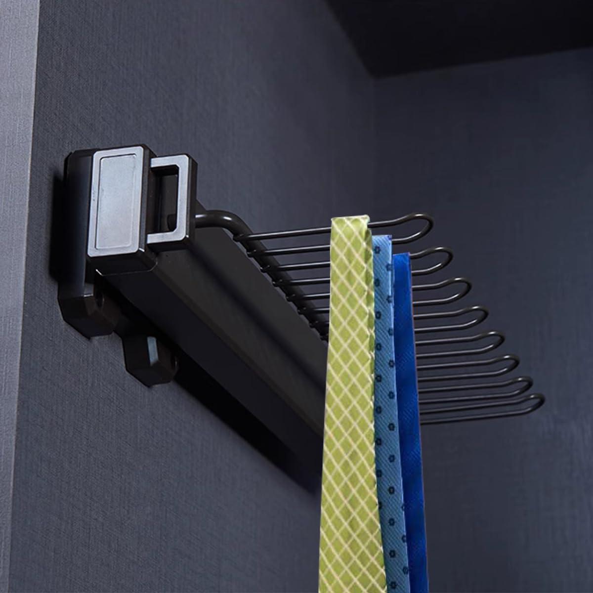 Soporte Extensible para Corbatas y Cinturones HOWHY 40 cm