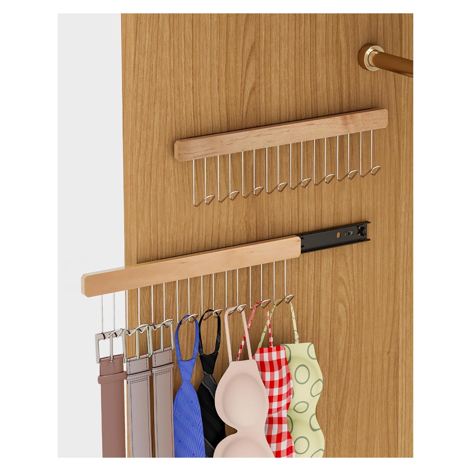 Varilla de Valet FOTRIC 30 cm Izquierda para Closet - 2 Piezas