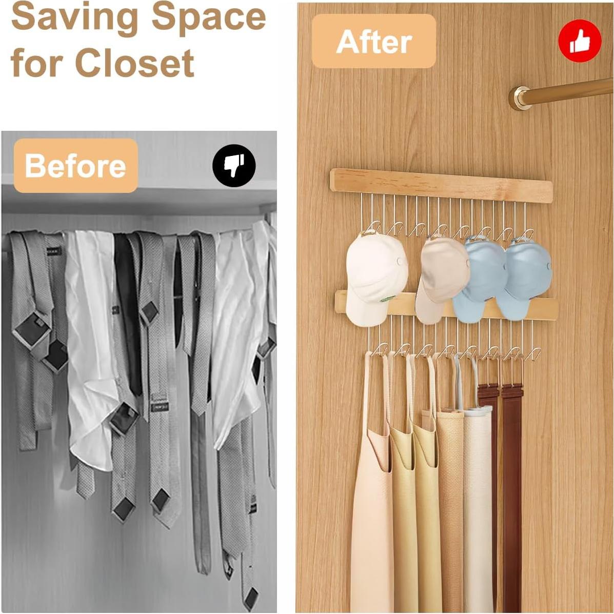 Varilla de Valet FOTRIC 30 cm Izquierda para Closet - 2 Piezas