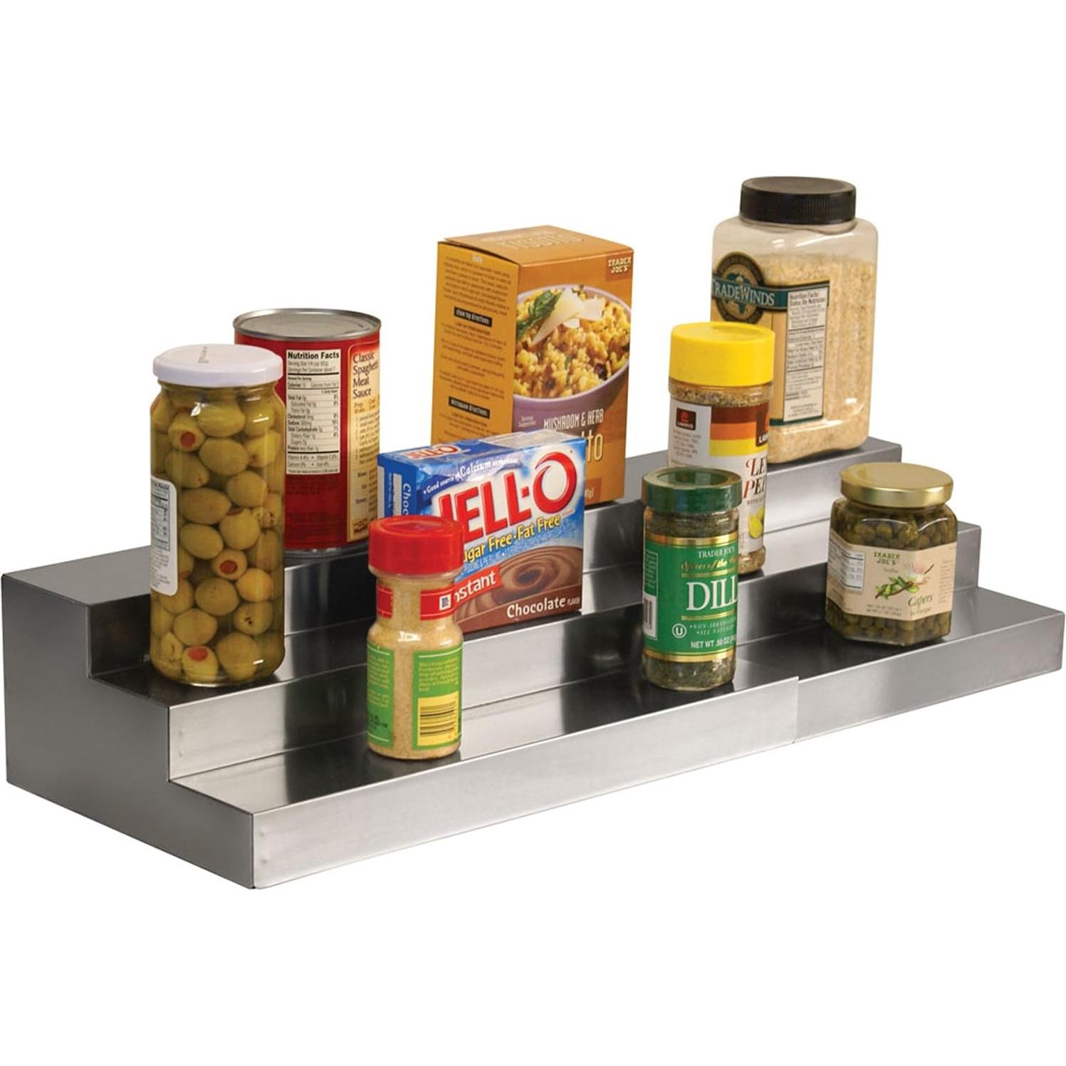 Estante Expandible de Cocina Dial Industries S1704, Acero Inoxidable