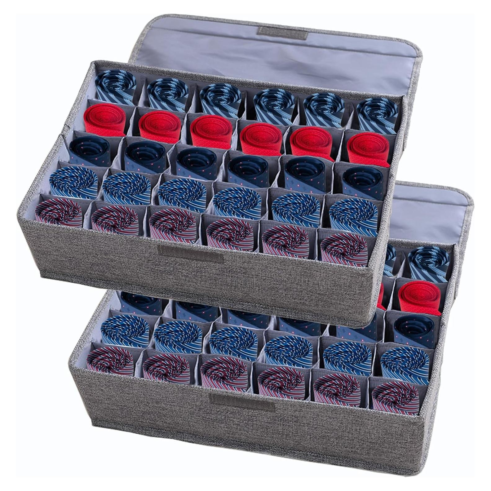 Organizador de Almacenamiento AARAINBOW 2 Paquetes 60 Celdas Gris