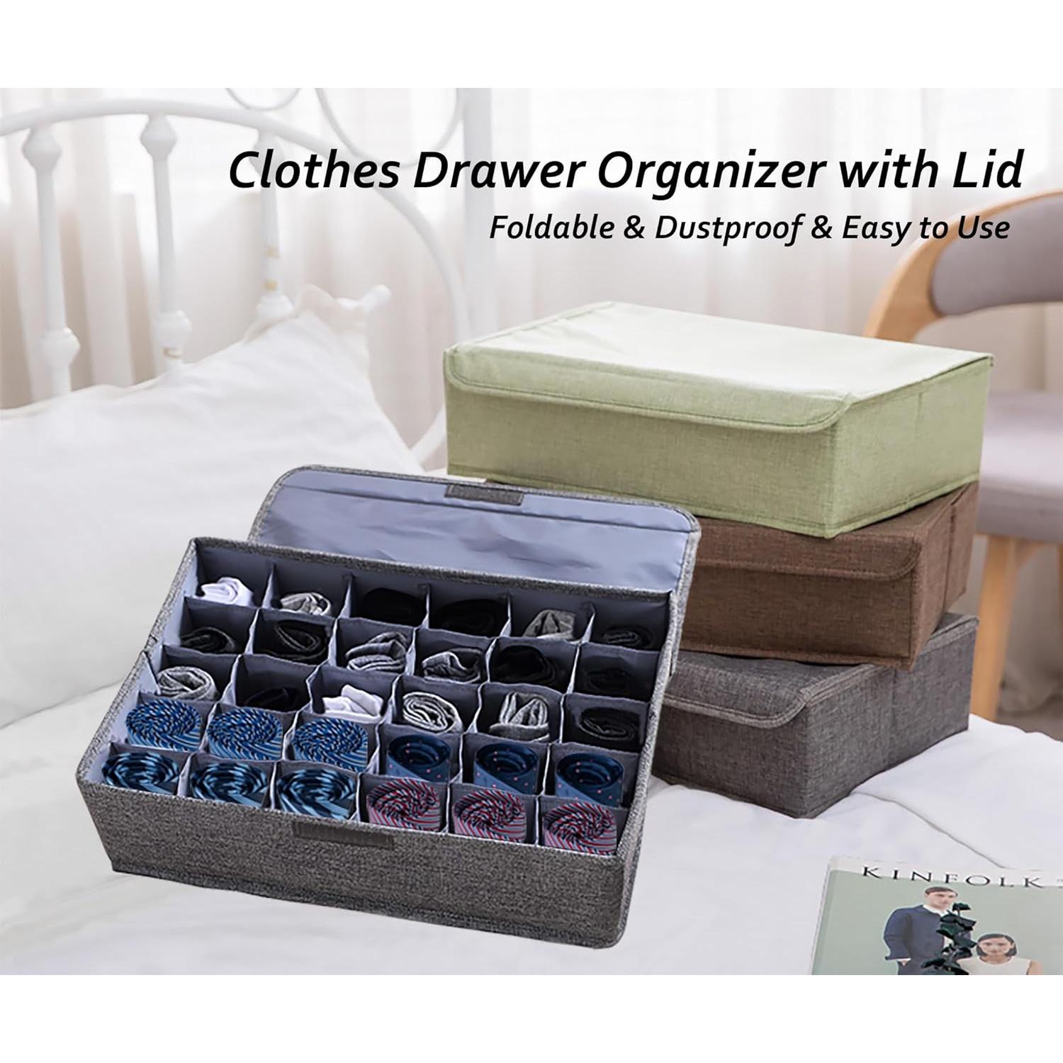 Organizador de Almacenamiento AARAINBOW 2 Paquetes 60 Celdas Gris