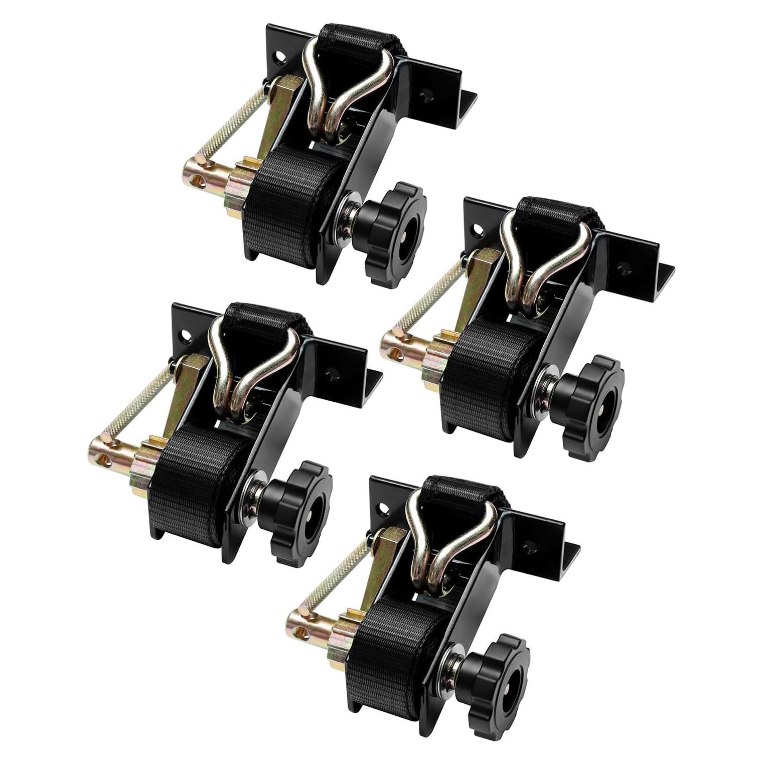 Correas de Ratchet Gledewen 4 PCS 1.5" x 2.3 m 500 lbs