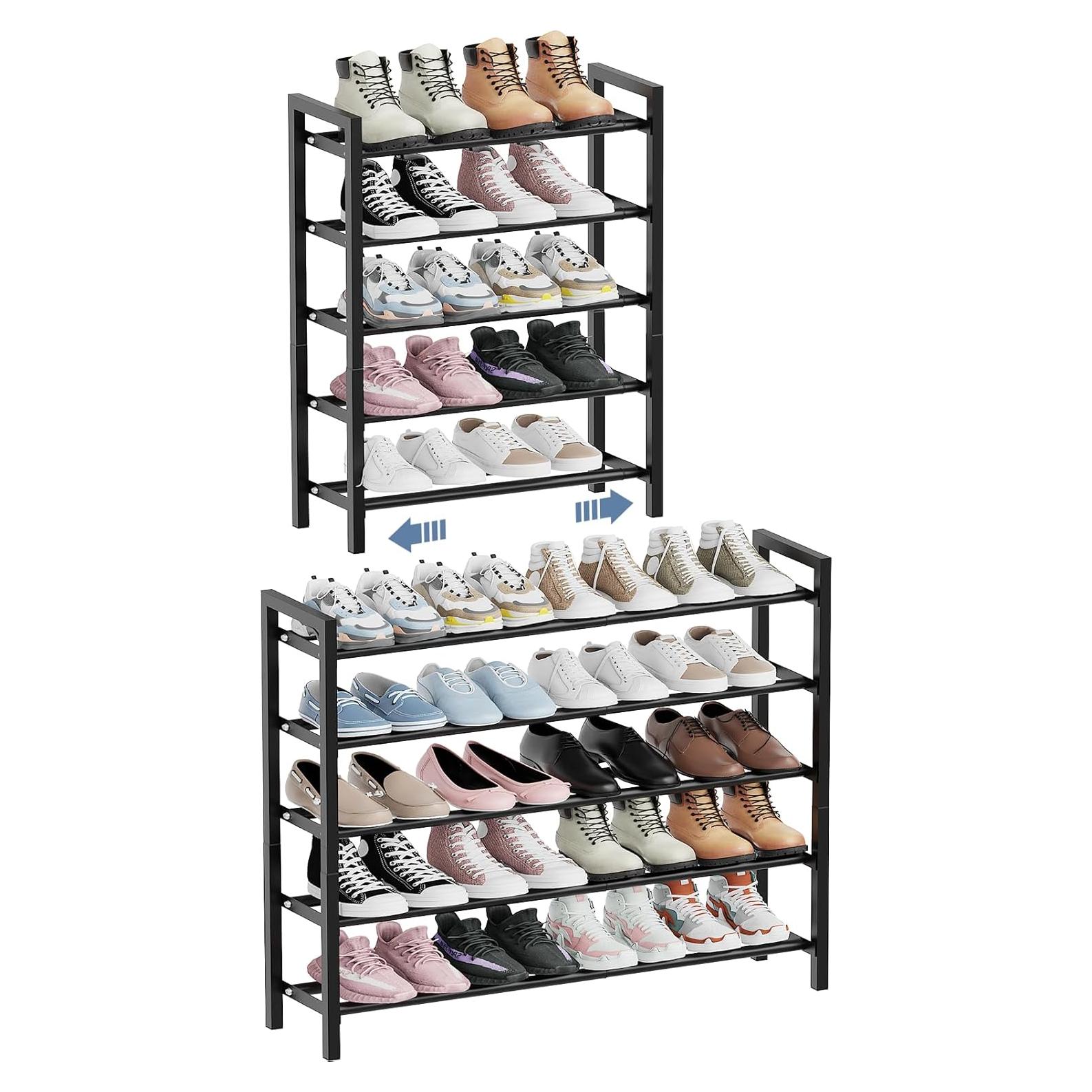 Estante Expandible para Zapatos Mavivegue 5 Niveles Ajustable