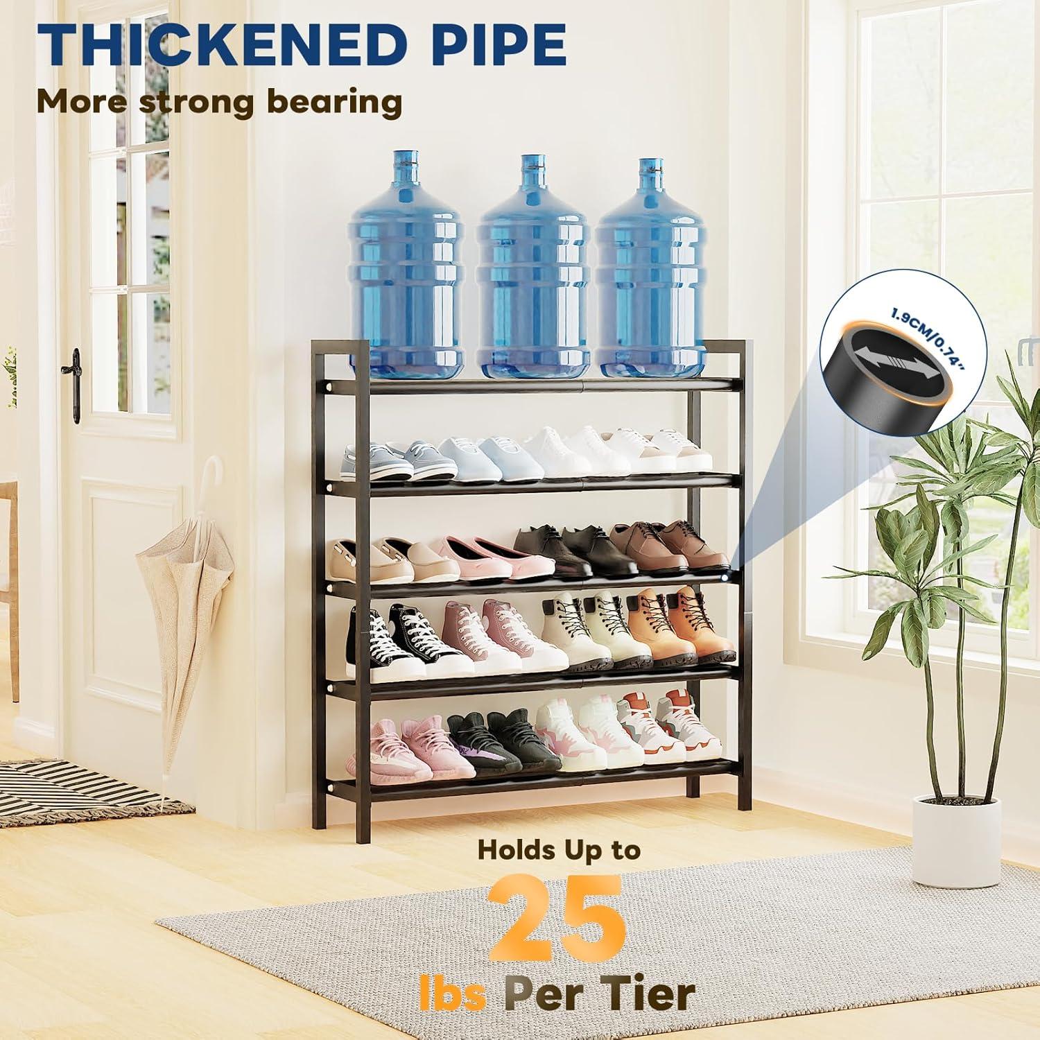 Estante Expandible para Zapatos Mavivegue 5 Niveles Ajustable