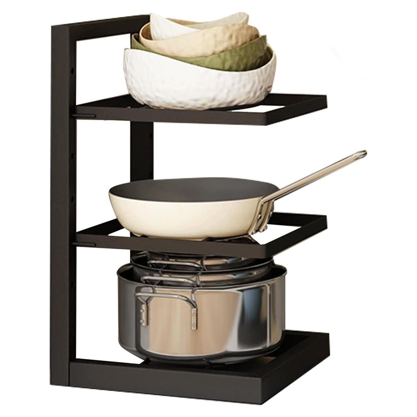 Estante para Utensilios de Cocina Riadyet 3 Niveles 42 cm