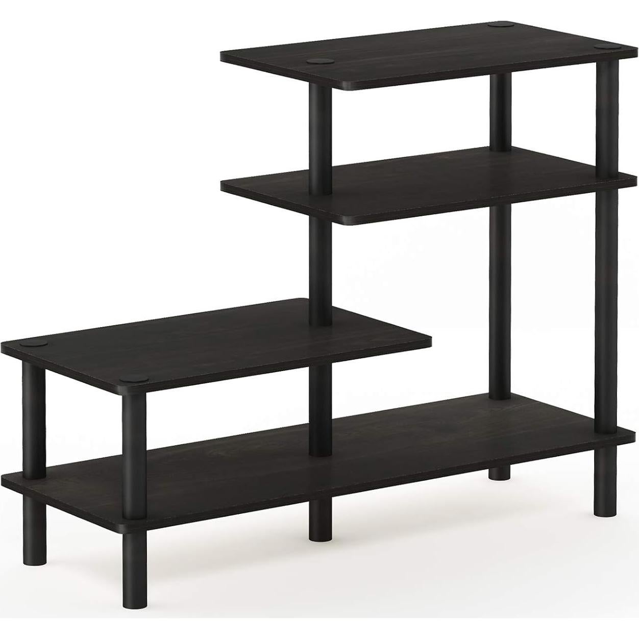 Estante Lateral Furinno Turn-N-Tube 3 Niveles Espresso