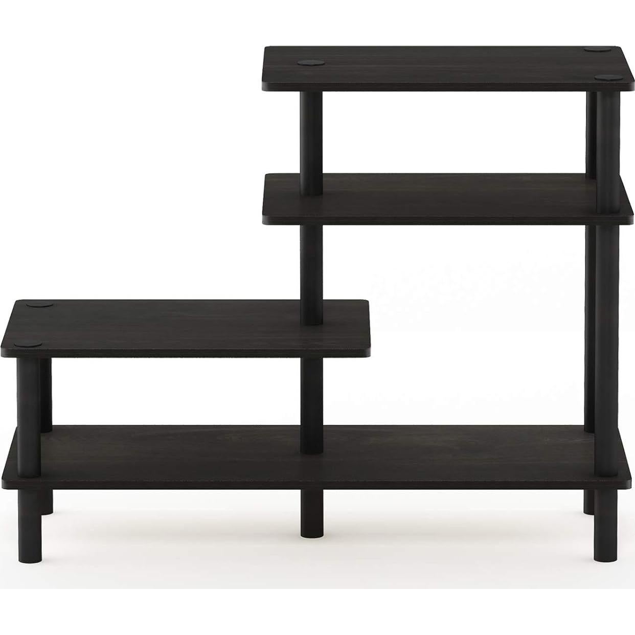 Estante Lateral Furinno Turn-N-Tube 3 Niveles Espresso