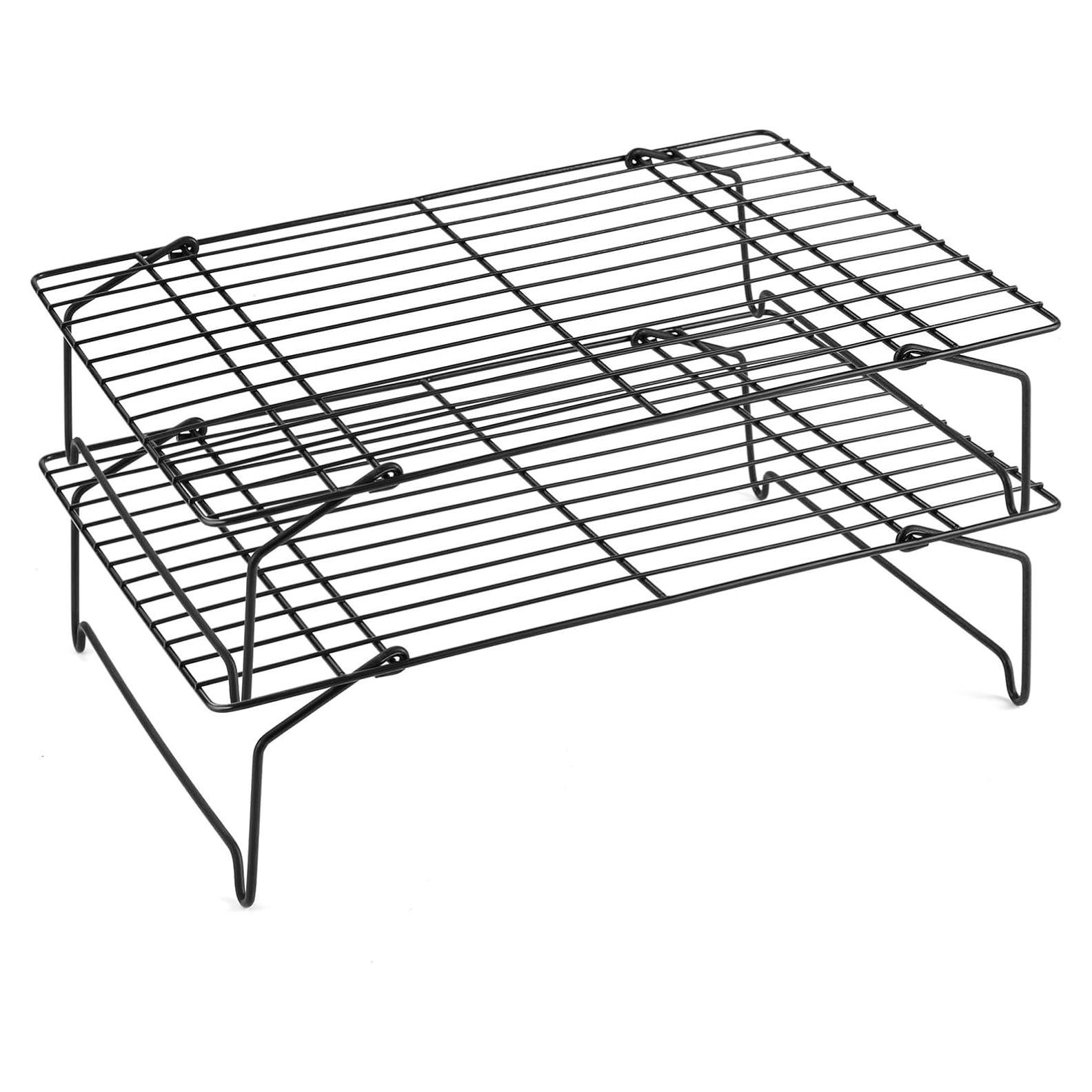 Rejillas de Enfriamiento P&P CHEF 2 Niveles Acero Inoxidable 38.1x25.9cm