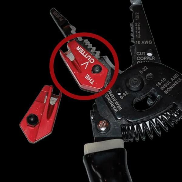 Desforrador de Cable NM Rack-A-Tiers 47010 V-Cutter Rojo