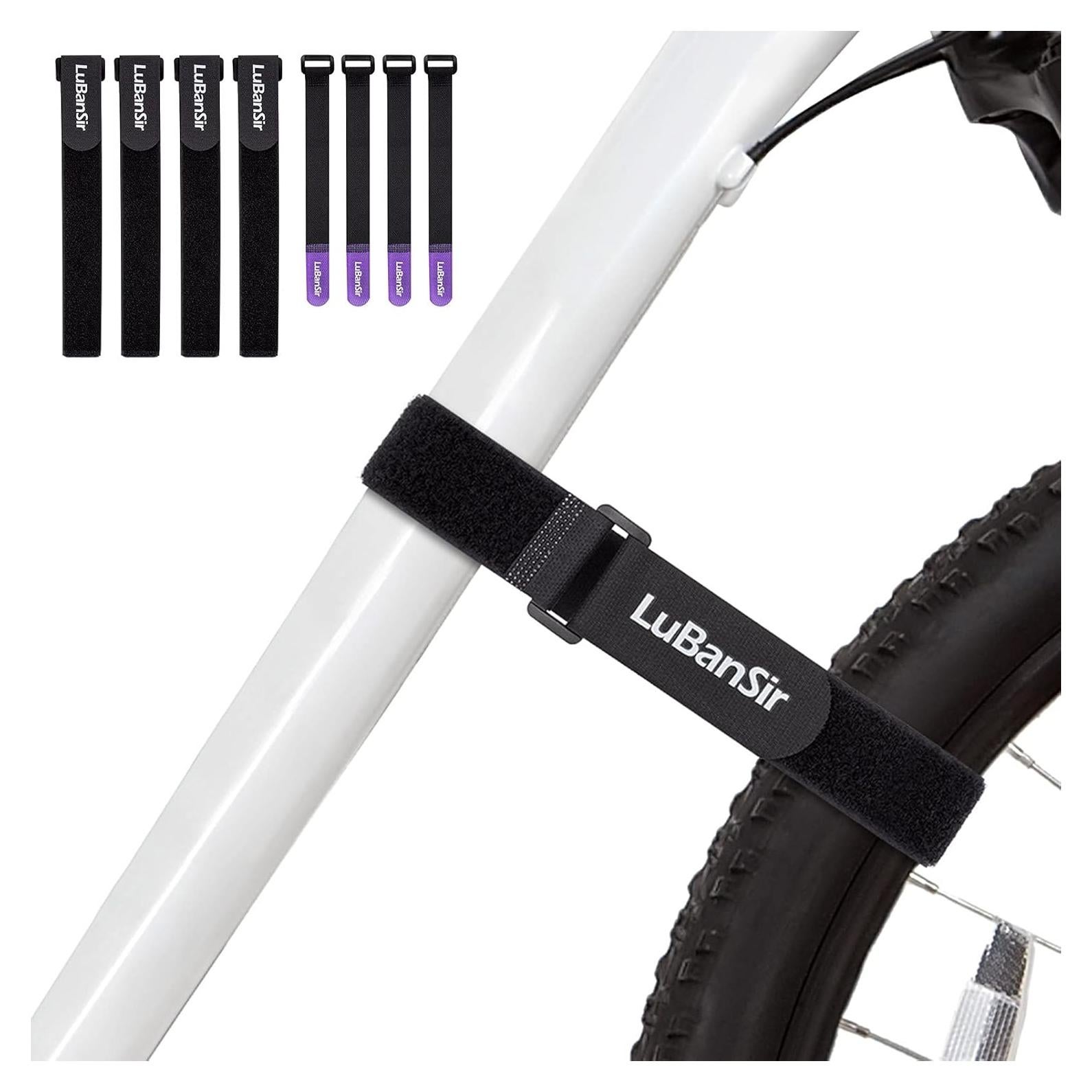 Correas para Portabicicletas LuBanSir 8 Piezas Ajustables 20-66 cm