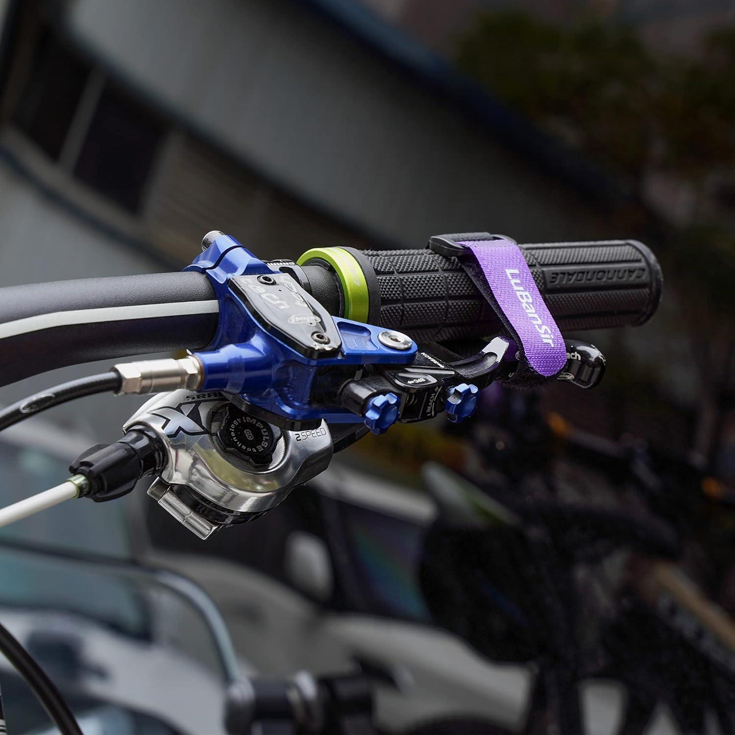 Correas para Portabicicletas LuBanSir 8 Piezas Ajustables 20-66 cm