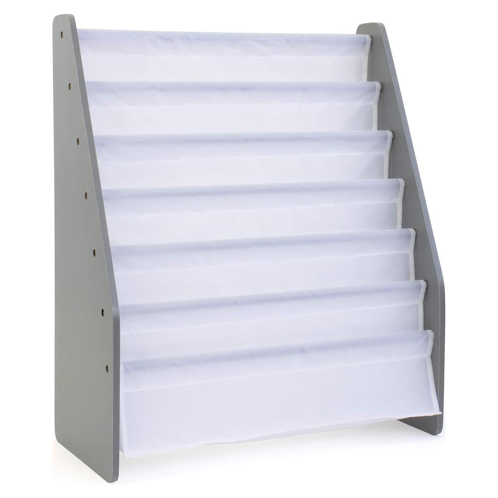 Estante de Libros Humble Crew 6 Niveles Gris/Blanco para Niños