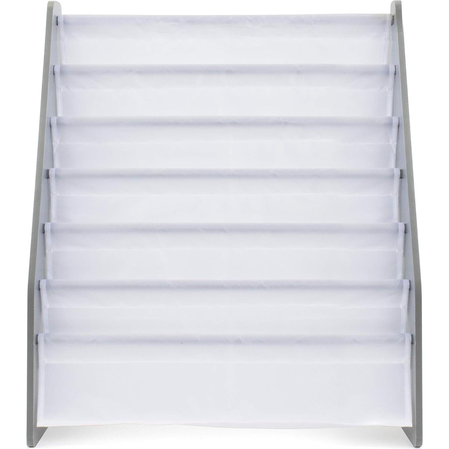 Estante de Libros Humble Crew 6 Niveles Gris/Blanco para Niños