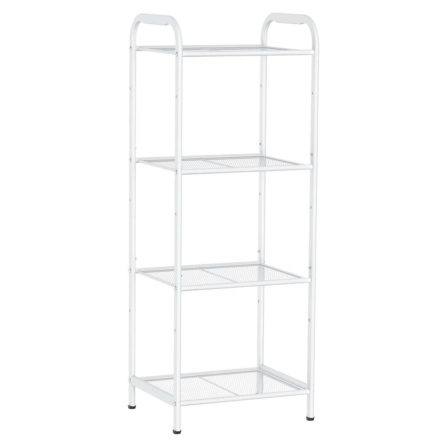 Estante de Almacenamiento MAX Houser Blanco 4 Niveles Industrial