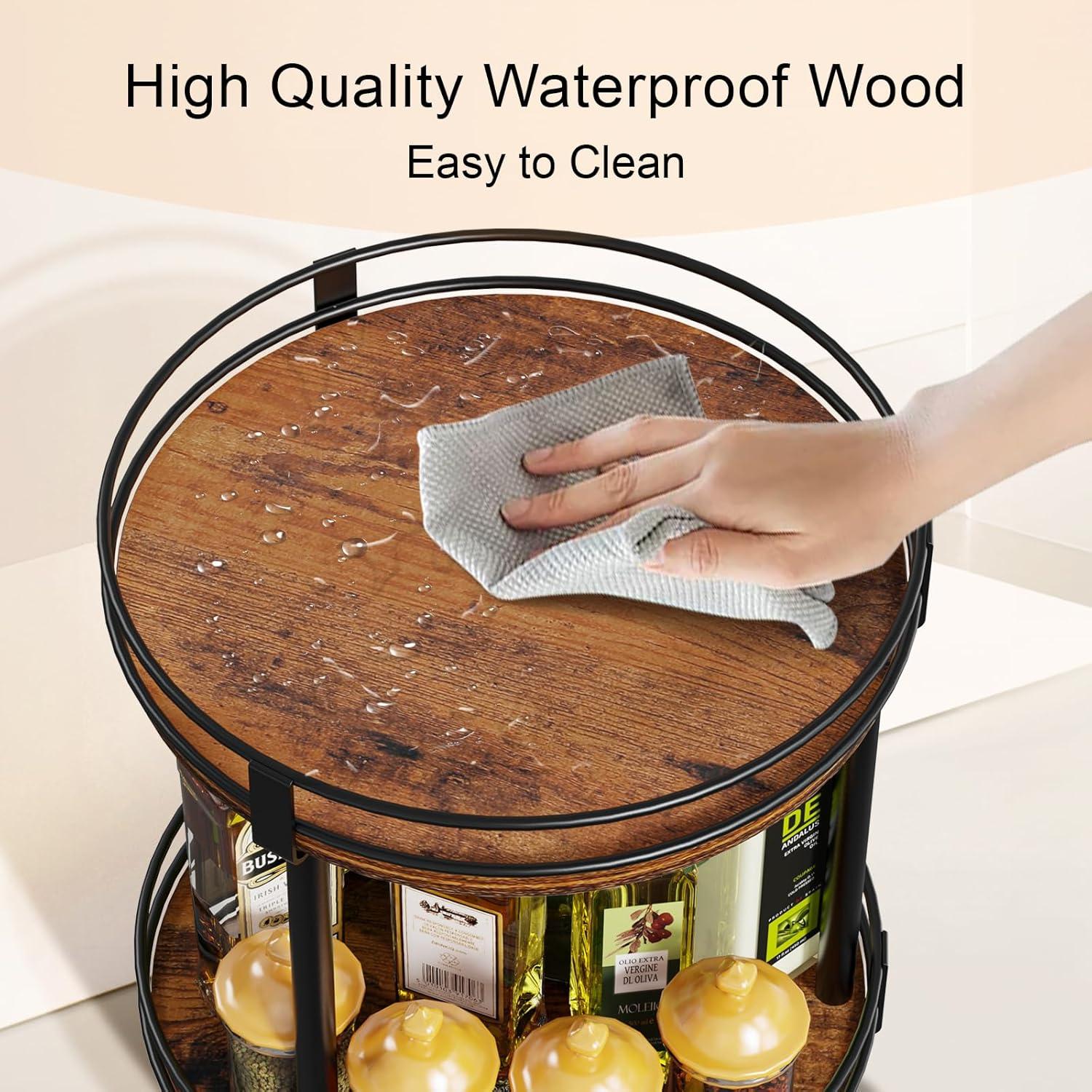 Organizador de Especias Rotativo Snughome 2 Niveles 25.9cm