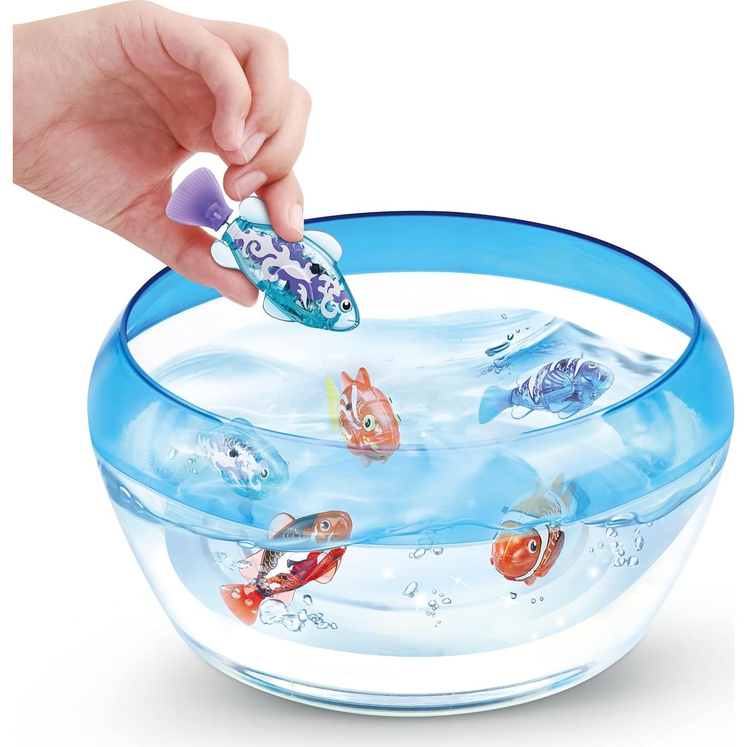 Robo Fish ZURU Serie 2 Paquete de 2 Rosa Fucsia y Rosa