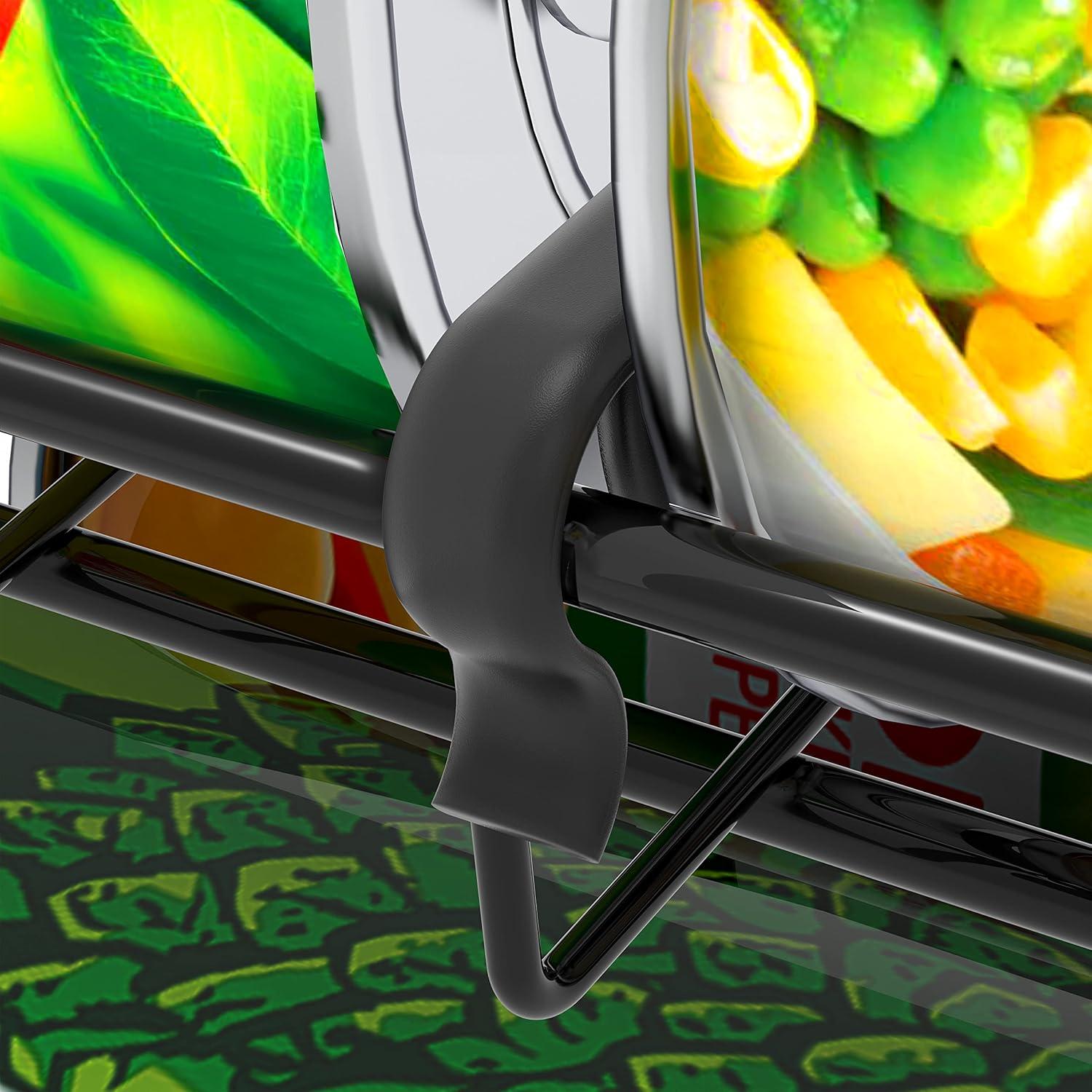 Soporte para Latas Apilable Simple Houseware, Negro - 2 Niveles