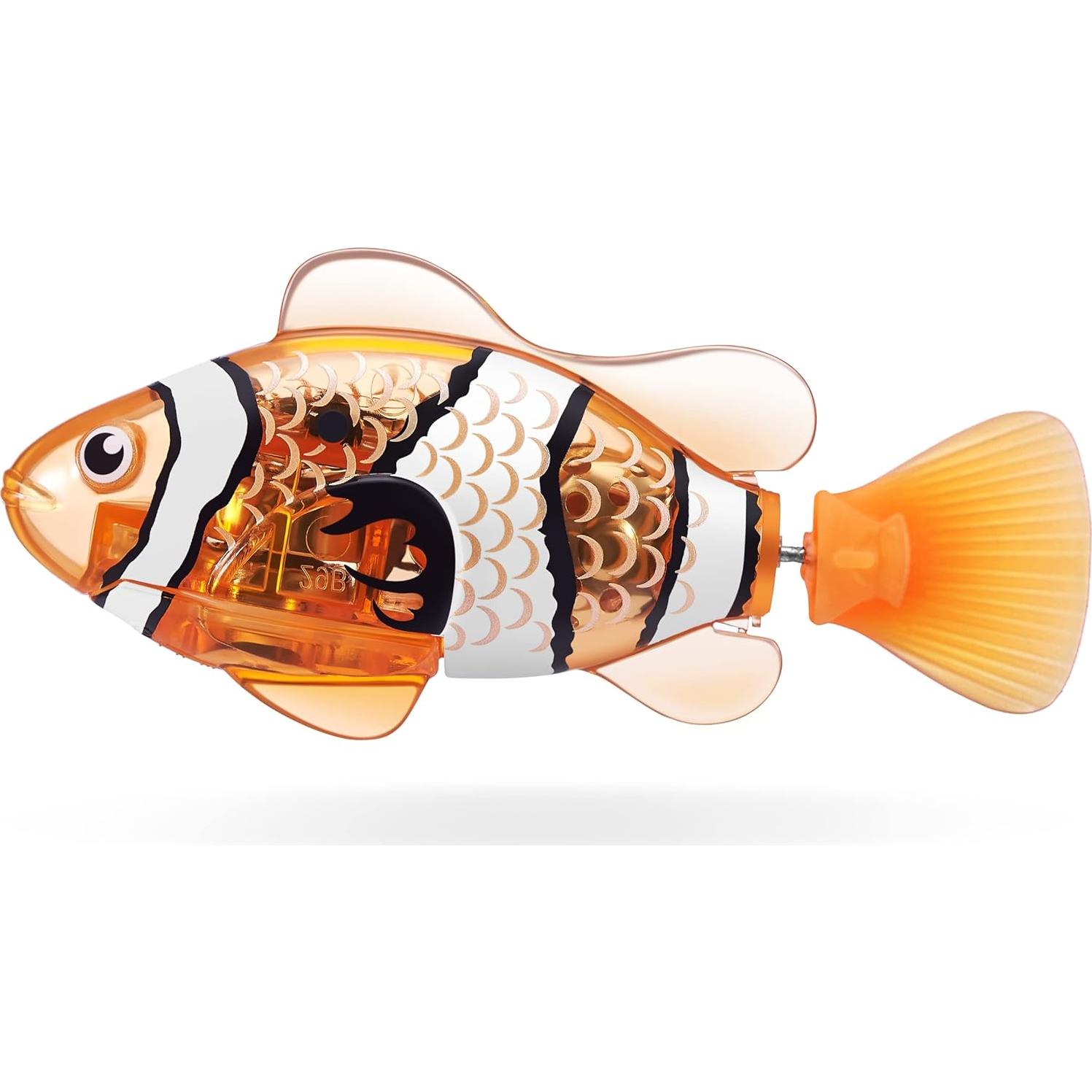 Robo Fish ZURU Serie 2 2 Piezas Teal y Naranja