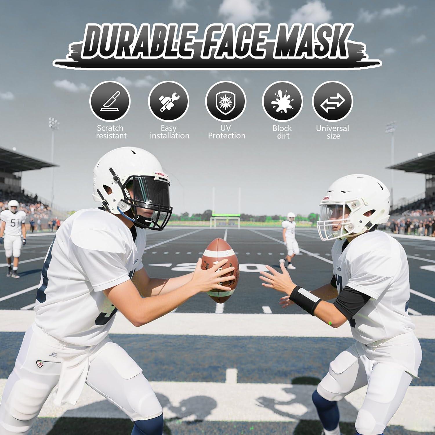 Visera de Fútbol OYMLANX Negra y Clara para Entrenamiento