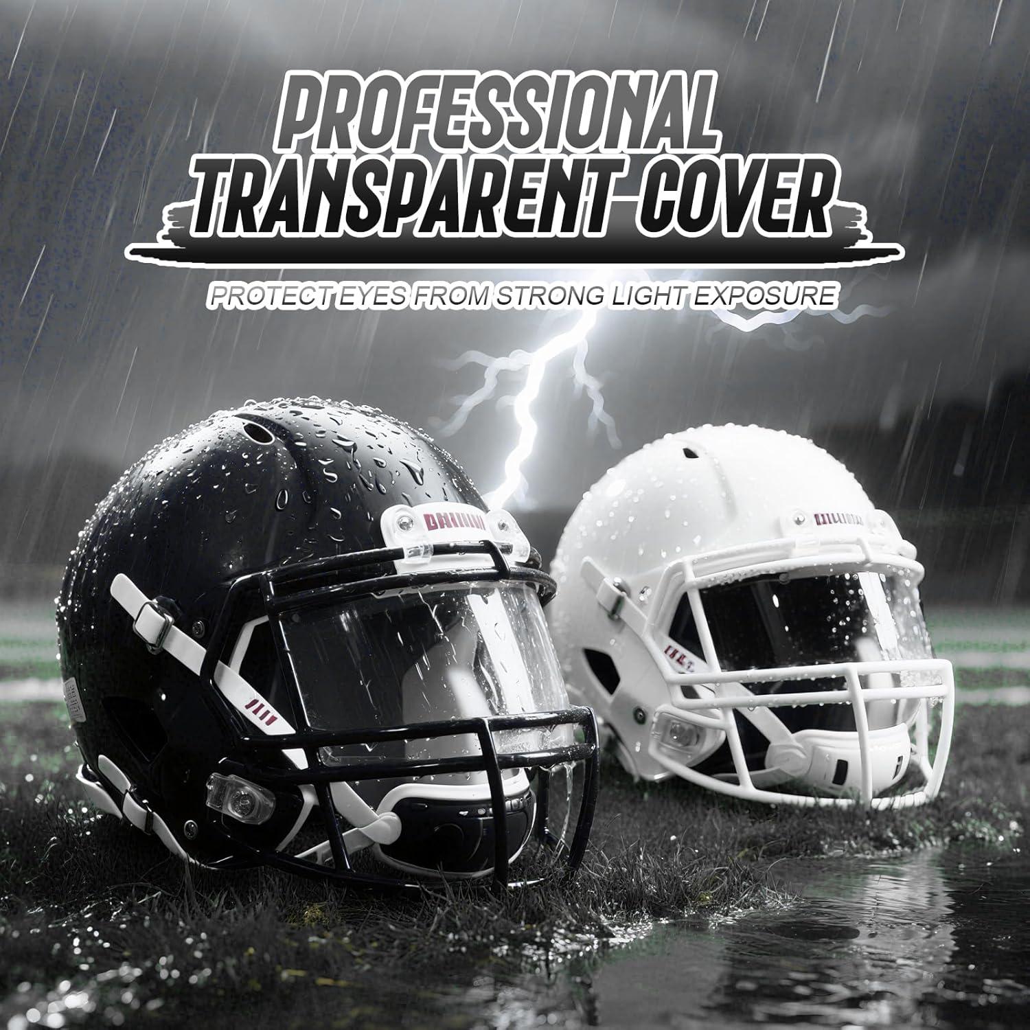 Visera de Fútbol OYMLANX Negra y Clara para Entrenamiento