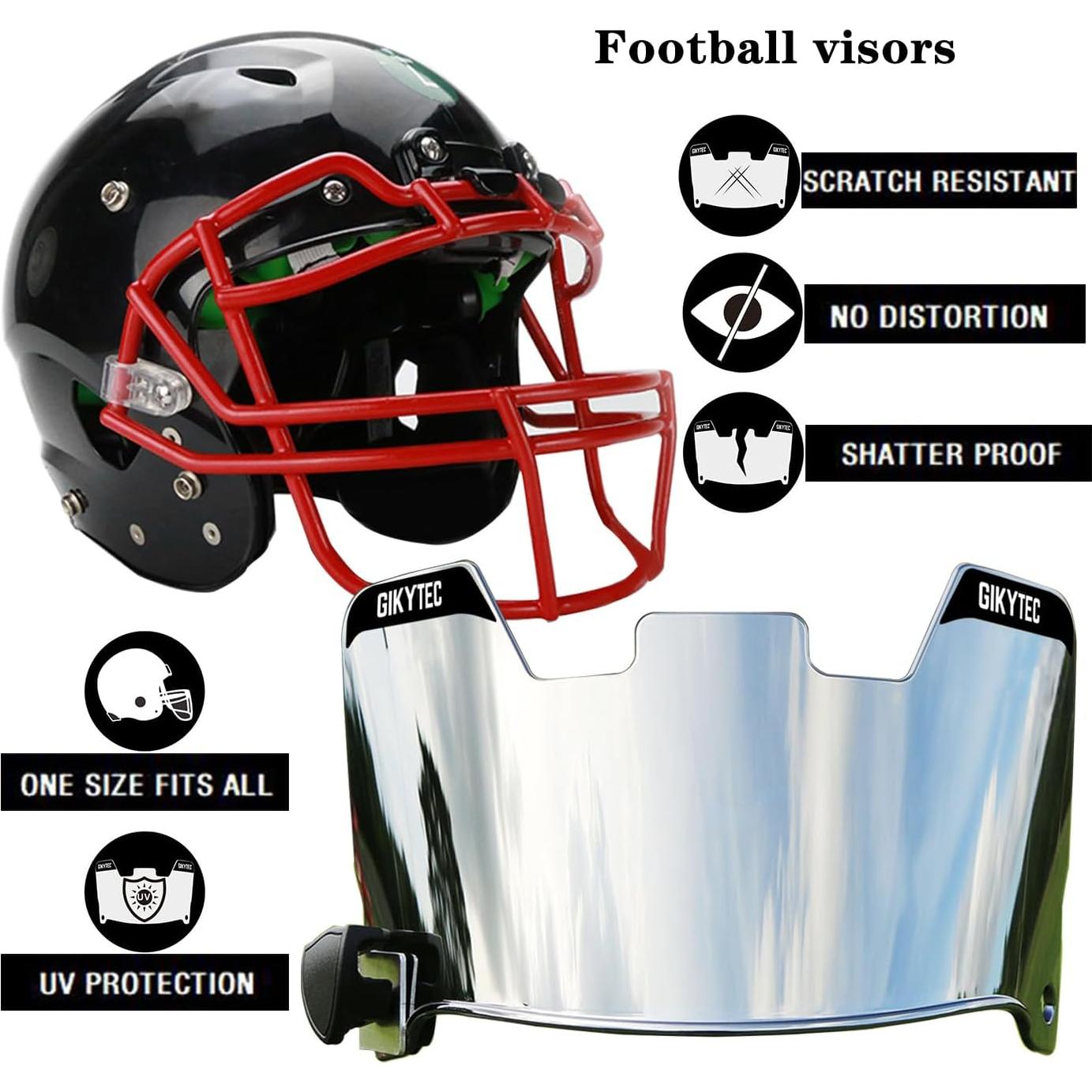 Visera de Fútbol GIKYTEC GK0052 Resistente a Rayones UV
