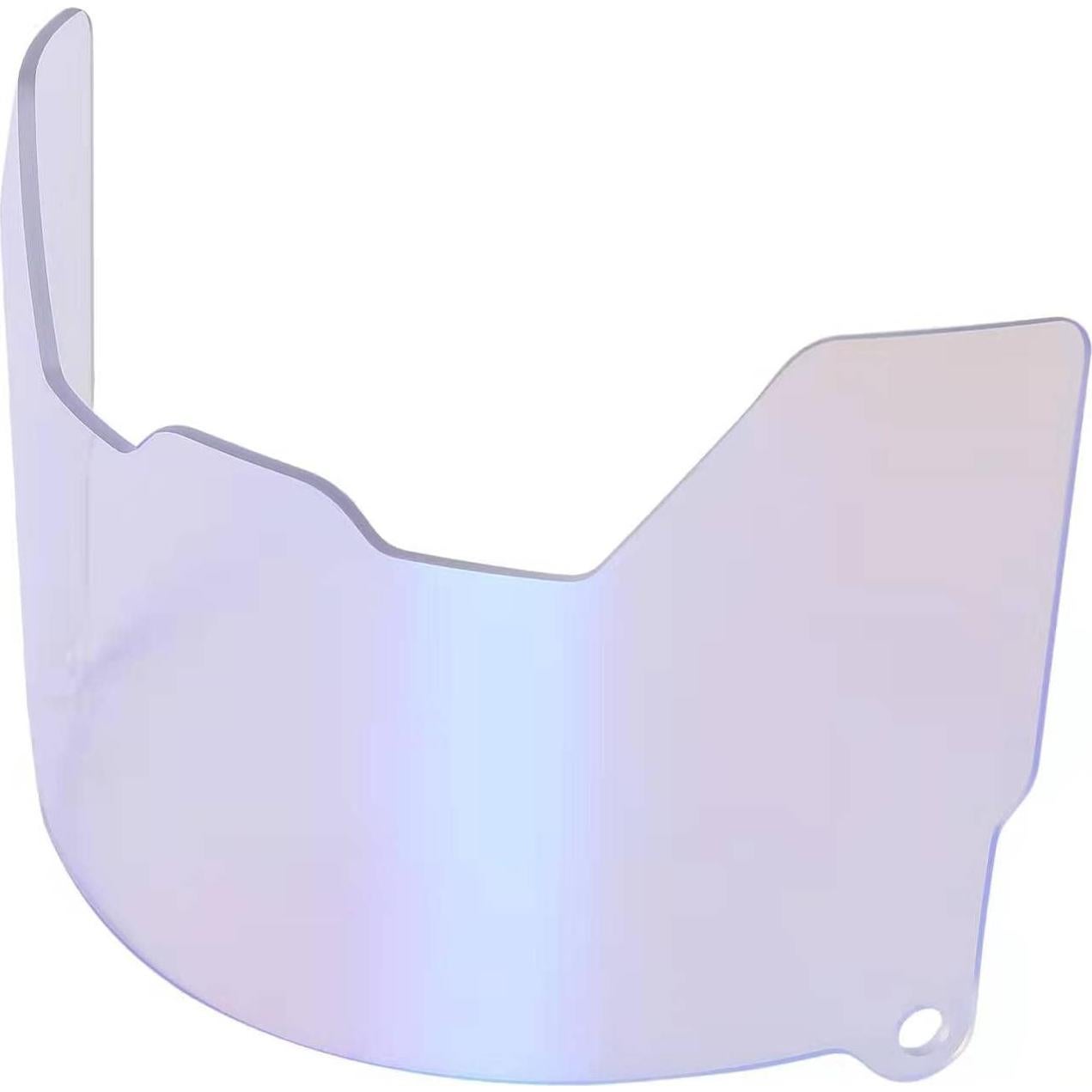 Visera de Fútbol GY FV020 Transparente Azul Hielo Universal