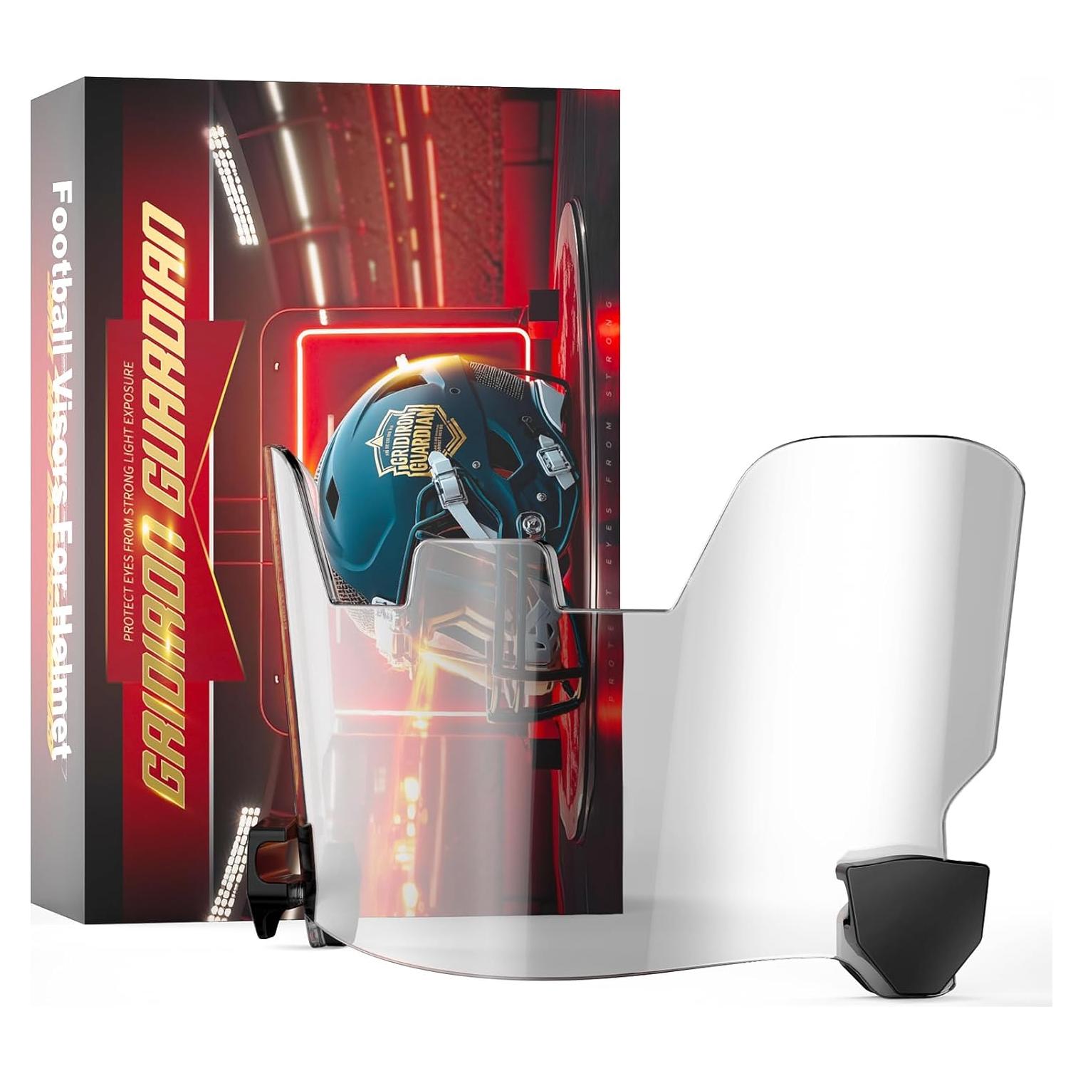 Visera Antivaho Clara KUBQLIG para Casco de Fútbol Juvenil