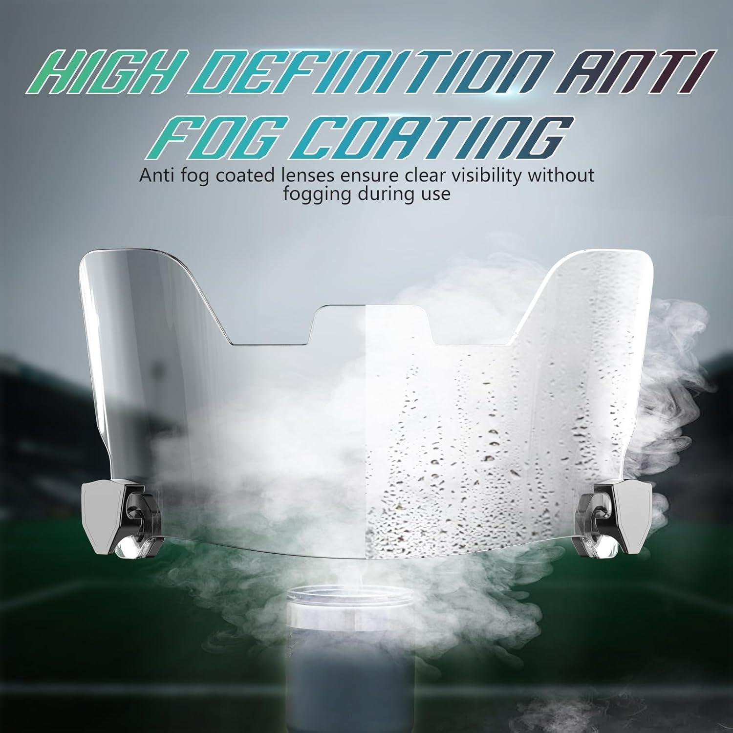 Visera Antivaho Clara KUBQLIG para Casco de Fútbol Juvenil