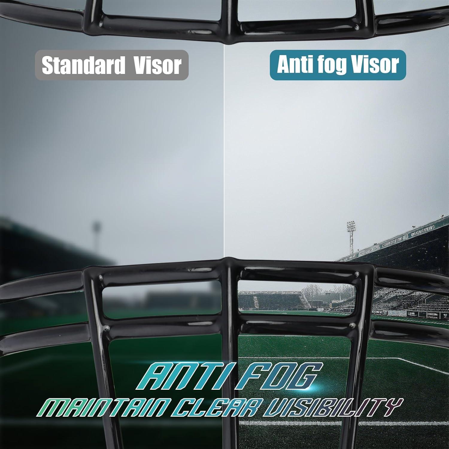 Visera Antivaho Clara KUBQLIG para Casco de Fútbol Juvenil