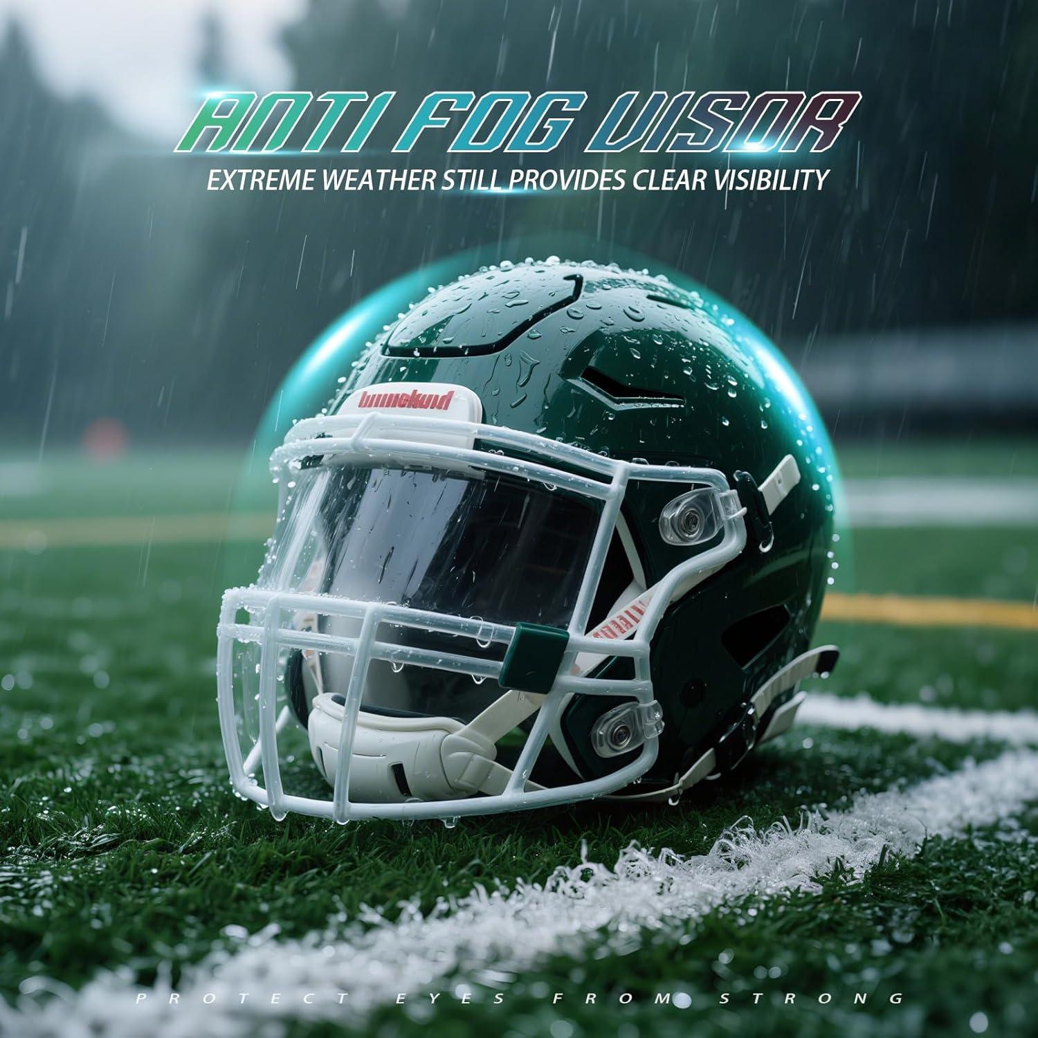 Visera Antivaho Clara KUBQLIG para Casco de Fútbol Juvenil