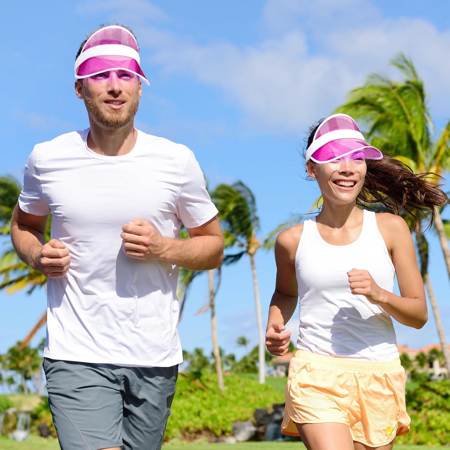Gorras de Póker de Plástico Rosa Tarpop - 8 Piezas para Mujeres