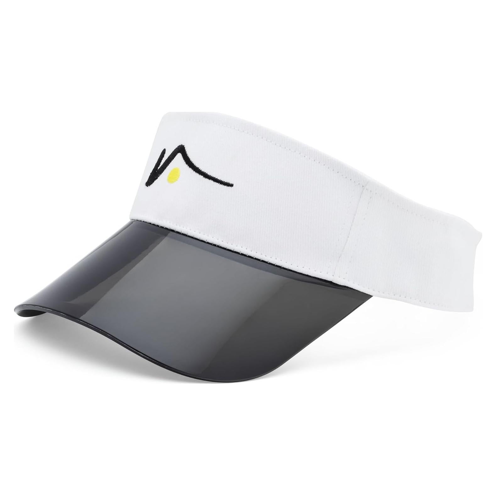 Visera Deportiva VISTO UV Transparente Ajustable Algodón 100%