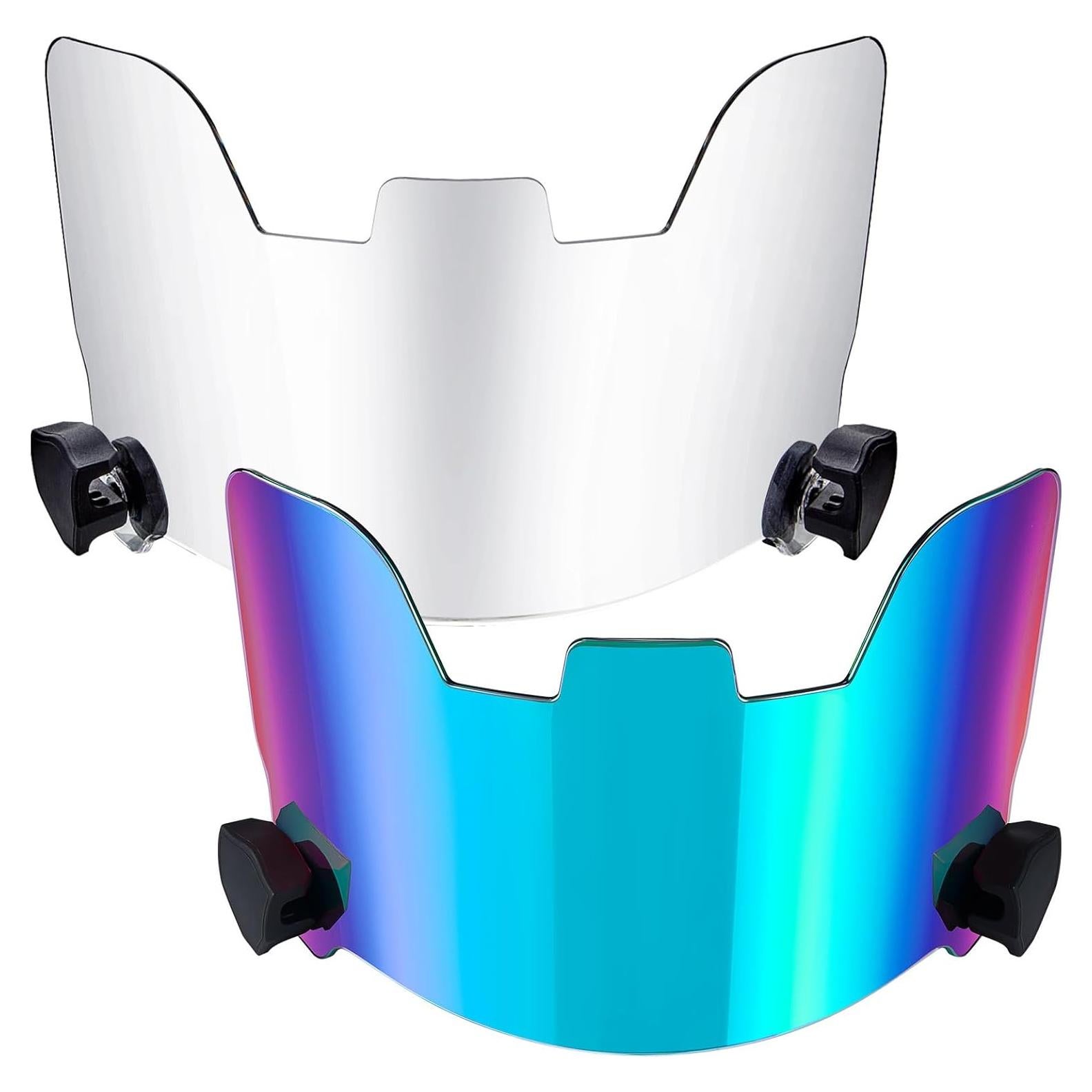 Visera de Fútbol Xuhal para Casco Adulto 2 Pcs Protección Ocular