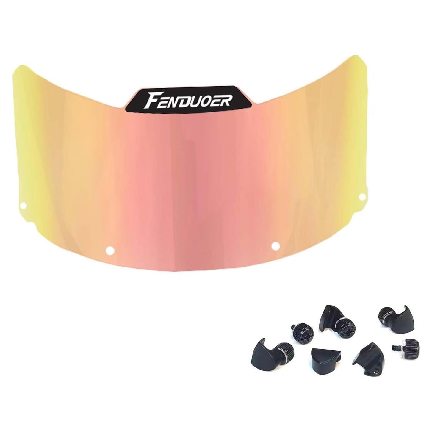 Visera de Softball Fenduoer SV-Rojo con Protección UV