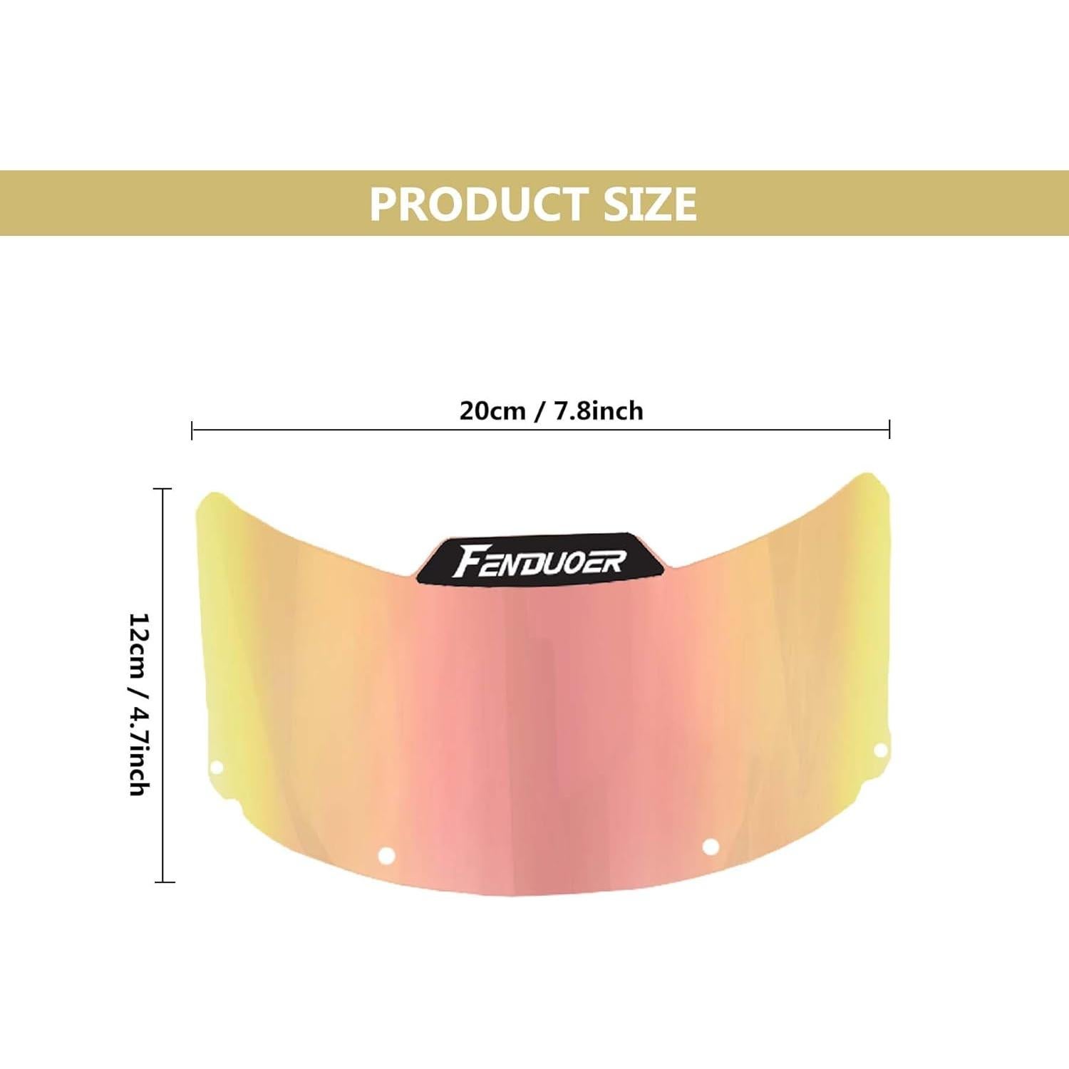 Visera de Softball Fenduoer SV-Rojo con Protección UV