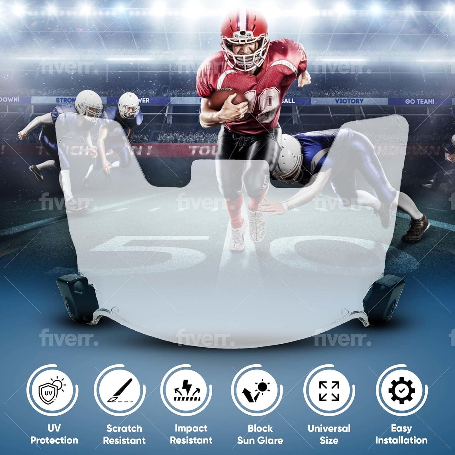 Visera de Fútbol Juvenil Clara Unique Sports CVV-F Irrompible