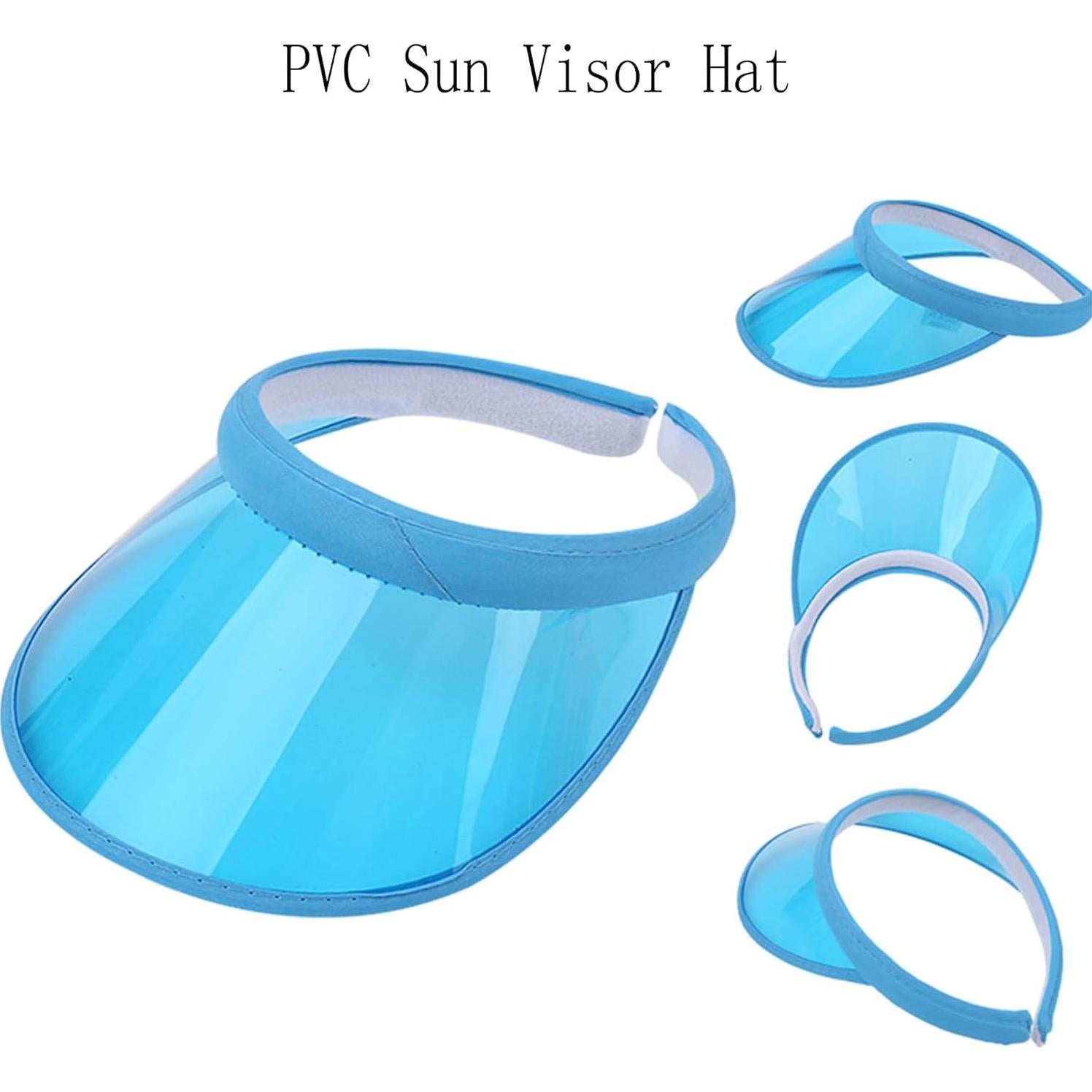 Gorras de Visera para Mujeres KORADI 3 Paquete UV 50 PVC