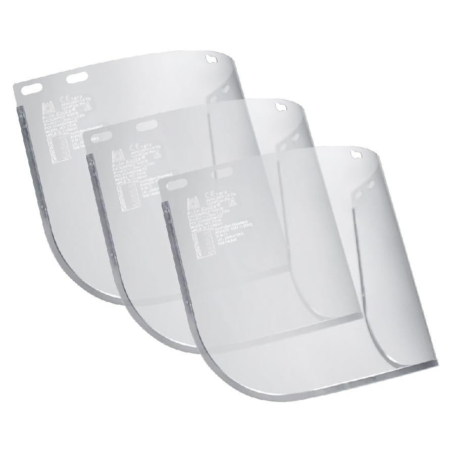 Viseras de Reemplazo Blue Eagle FC48 - Policarbonato 3 PCS