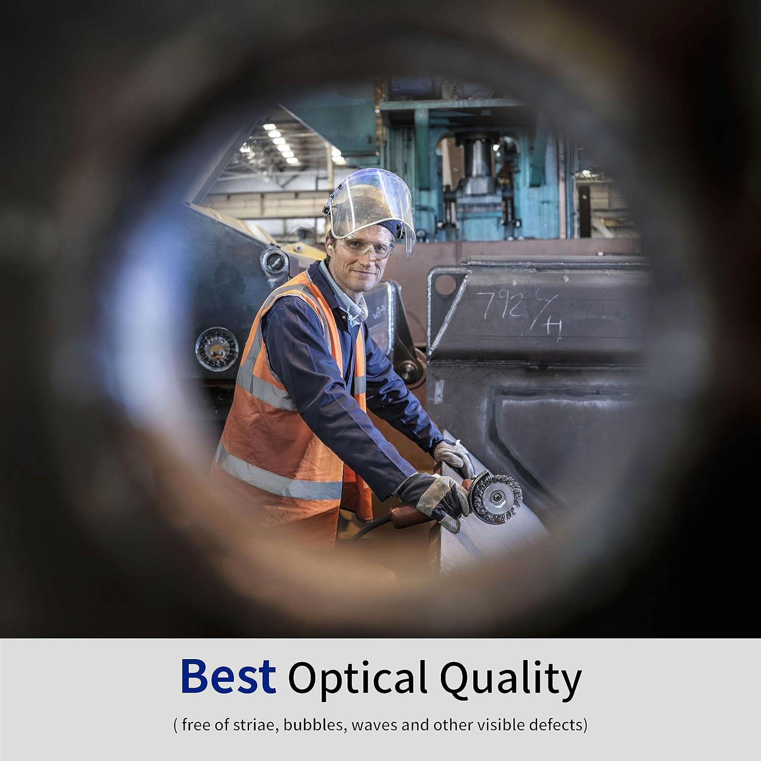 Viseras de Reemplazo Blue Eagle FC48 - Policarbonato 3 PCS