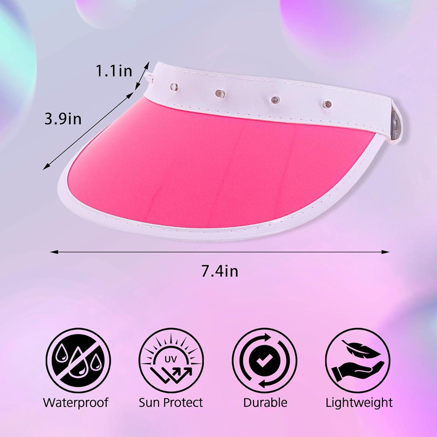 Sombrero Visera LED Naimo Protección UV Talla Única Color Caramelo