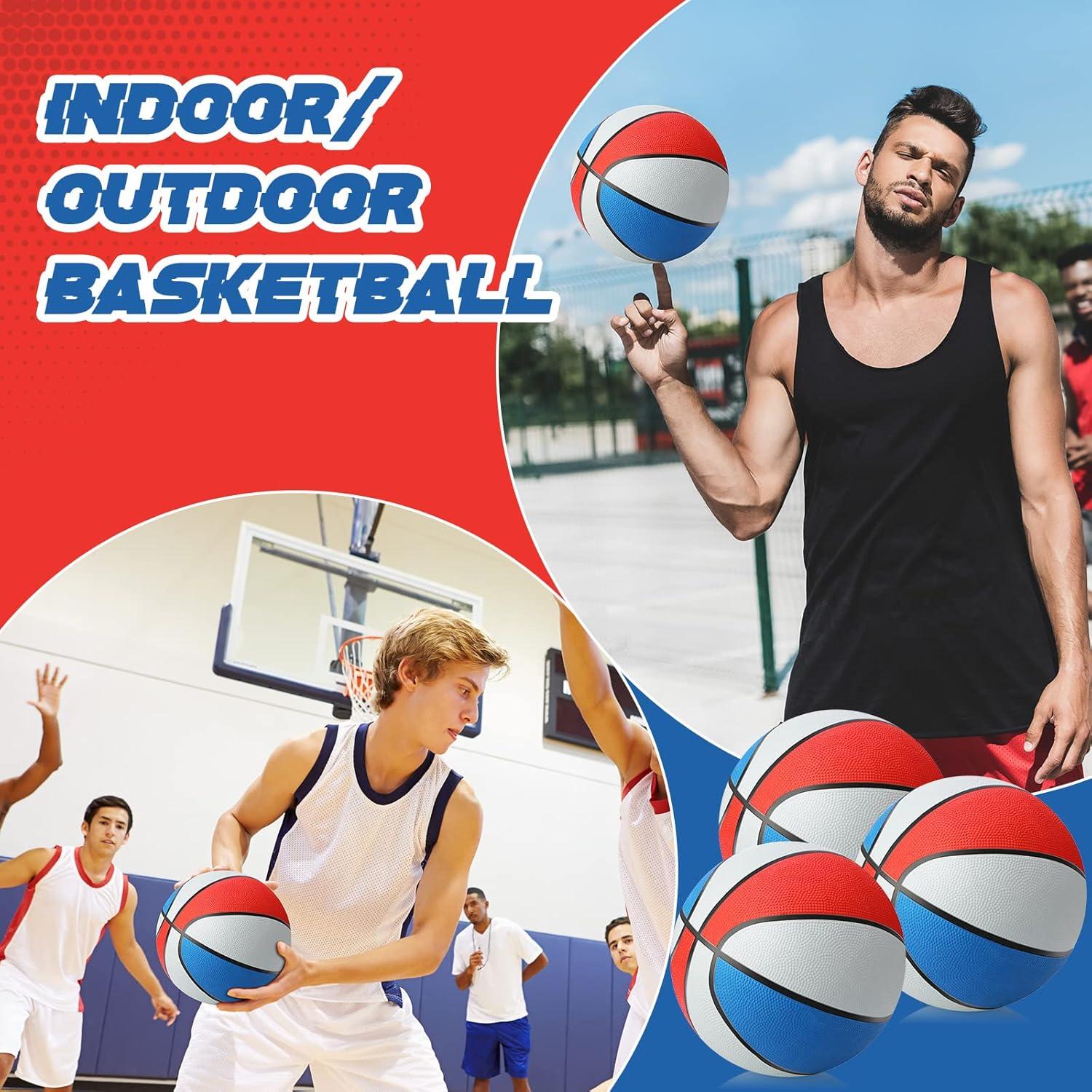 Jerify 12 Balones de Baloncesto Tamaño 7 con Bomba