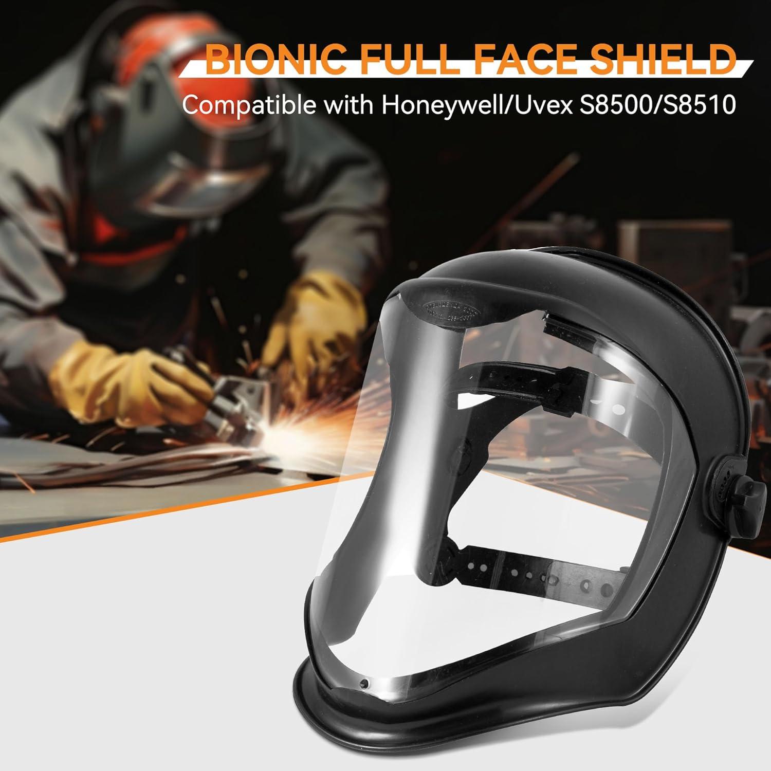 Lentes de Reemplazo Feekoon para Pantalla Facial S8550 - 2 Piezas