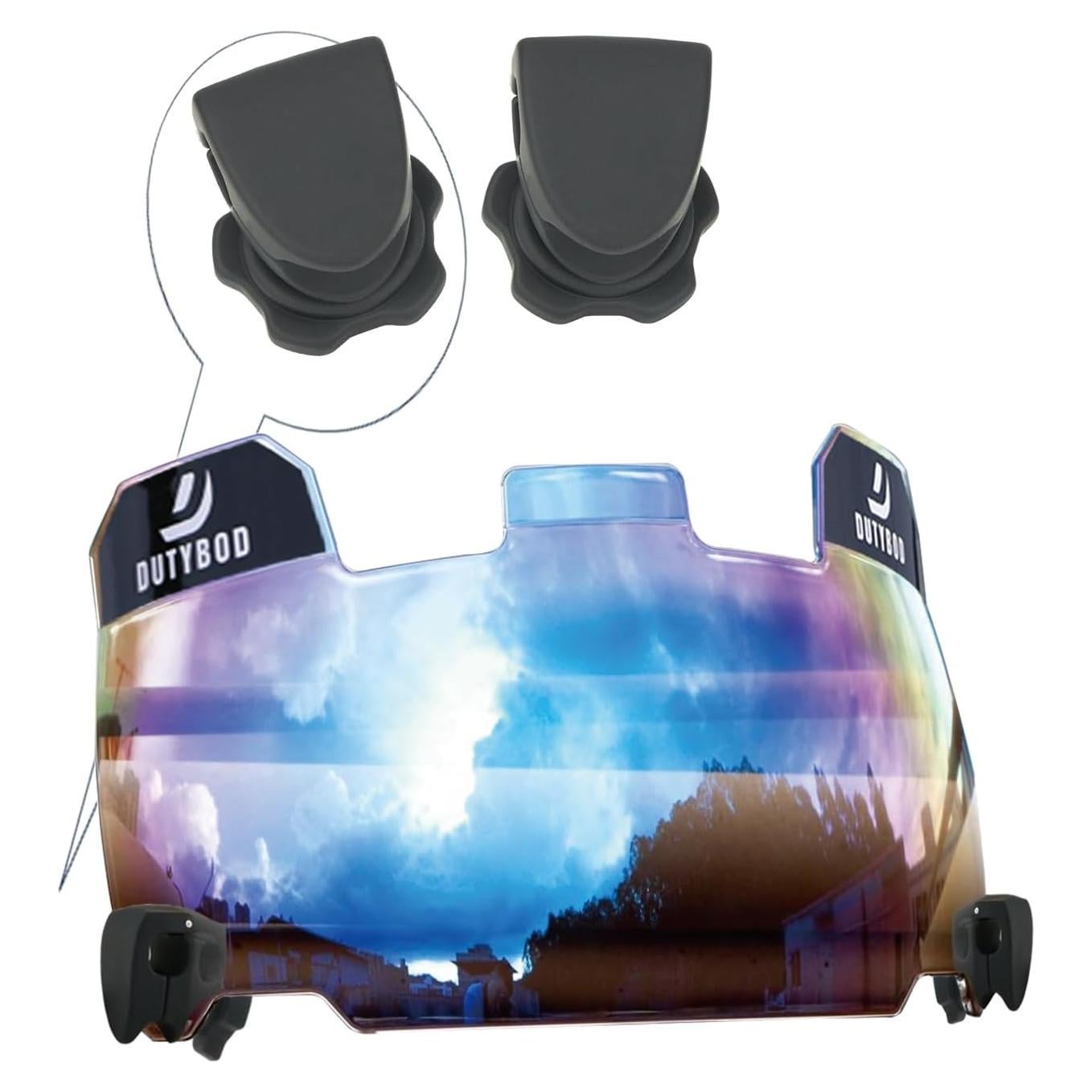 Visera de Fútbol DUTYBOD DU074 Clara para Casco Universal