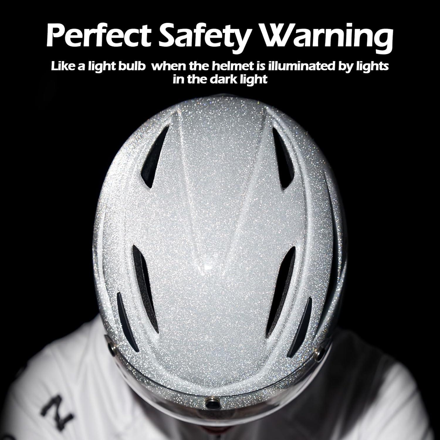 Casco de Bicicleta Odoland SP0916PNW Ajustable con Visera Solar