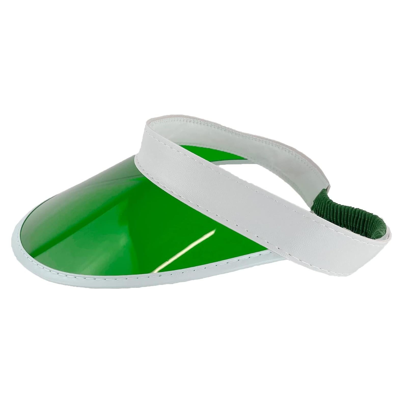 Gorra de Repartidor de Póker Verde con Visera Ancha